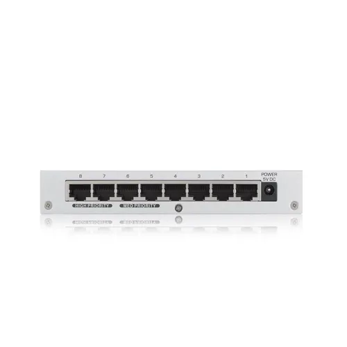 Zyxel GS-108B V3 | Schalter | 8x RJ45 1000Mb/s, Metallgehäuse, unmanaged Filtrowanie adresów MACTak
