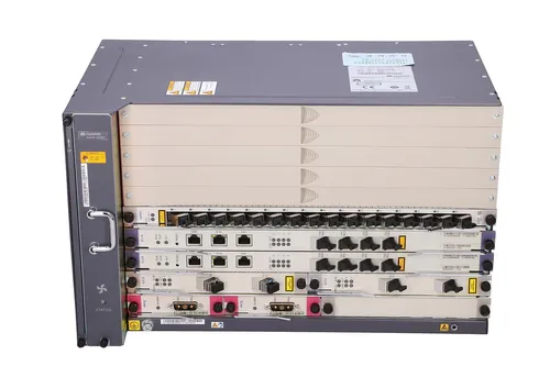 Huawei MA5683T | OLT | 1x GPFD C+ SFP, 2x X2CS 10G SFP, 2x PRTE, 2x SCUN 5
