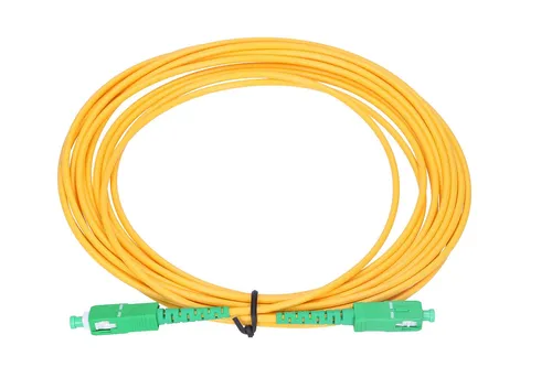 Extralink SC/APC-SC/APC | Patch cord | Jednomodový, Simplex, G.652D, 3mm, 5m Kategoria kablaSingle-Mode