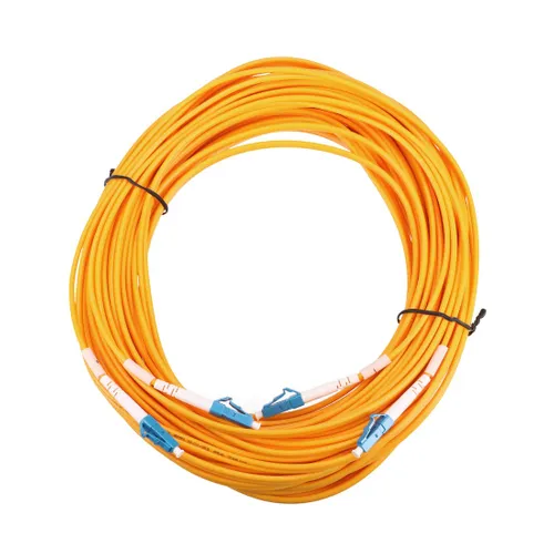 Extralink LC/UPC-LC/UPC | Patchcord | Jednomodový, Duplex, G652D, 3mm, 15m Kategoria kablaSingle-Mode