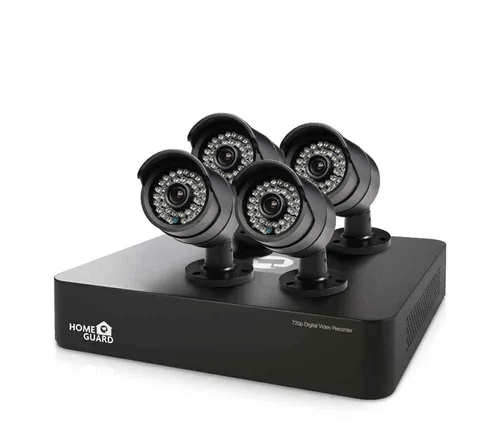 IGET CCTV VIDEO SURVEILLANCE KIT IGET HOMEGUARD HGDVK46704 - DVR + 4X CAMERA HD 720P HD HGPRO728 Ilość kanałów video4