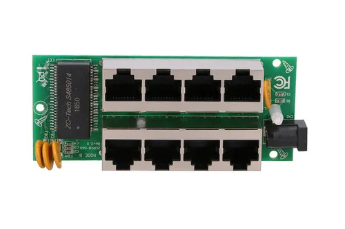 Extralink 4 Portový  | Gigabit PoE Injector | 4x 1000Mb/s RJ45 Automatyczne MDI/MDI-XTak