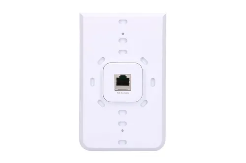 Ubiquiti UAP-AC-IW | Access point | Unifi In-Wall, AC1200, MIMO, 3x RJ45 1000Mb/s, PoE+ Maksymalna prędkość transmisji bezprzewodowej1200 Mb/s