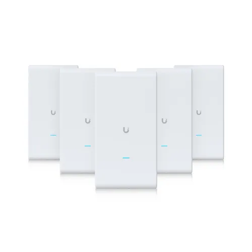 Ubiquiti UAP-AC-M-PRO-5 | Mesh-System | UniFi, MIMO, Dualband, AC1750, 2x RJ45 1000Mb/s, PoE, 5er-Pack 2,4 GHzTak