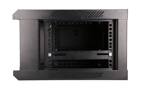 Extralink 4U 600x450 Czarna | Szafa rack | montowana na ścianie DźwiękochłonnaNie