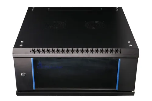 Extralink 4U 600x600 Černá | Racková skříň | montovaná na zdi Czujnik temperaturyNie