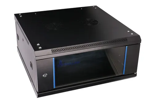 Extralink 4U 600x600 Černá | Racková skříň | montovaná na zdi Dołączone śrubyTak