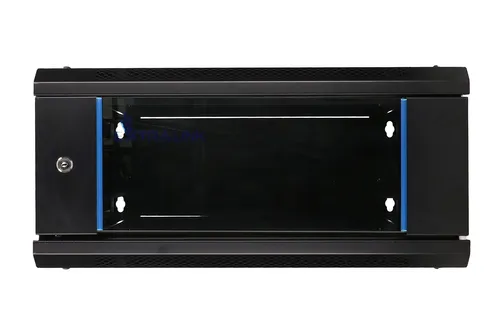 Extralink 4U 600x600 Black | Rackmount cabinet | wall mounted Konstrukcja panelu bocznegoStal