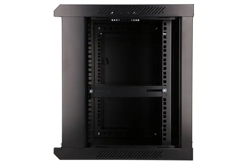 Extralink 9U 600x450 Czarna | Szafa rack | montowana na ścianie Głębokość produktu450