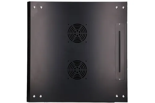 Extralink 9U 600x600 Negro | Armario rackmount | montaje en la pared Konstrukcja drzwi tylnychStal