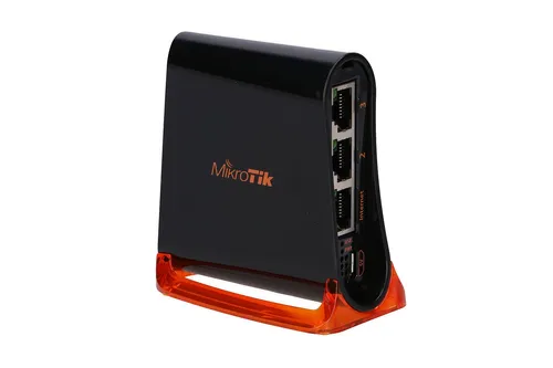 MikroTik hAP mini | Router WiFi | RB931-2nD, 2,4GHz, 3x RJ45 100Mb/s Standardy sieci bezprzewodowejIEEE 802.11b