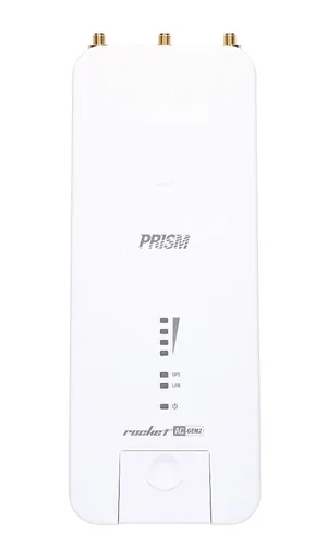 Ubiquiti RP-5AC-GEN2 | Estaçao base | Foguete 5AC, 5GHz, 1x RJ45 1000Mb / s, 2x RP-SMA 5 GHzTak