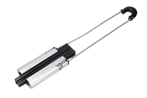 Extralink AL8-12 | Glasfaserkabelklemme | für Glasfaserkabel Kolor produktuAluminium, Czarny