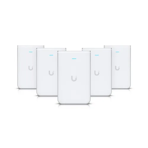 Ubiquiti UAP-AC-IW-5 | Ponto de acesso | Unifi In-Wall, AC1200, MIMO, 3x RJ45 1000Mb / s, PoE +, 5-Pack Częstotliwość pracyDual Band (2.4GHz, 5GHz)