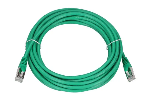 Extralink Kat.6 FTP 5m | LAN Patchcord | Cable de cobre de par trenzado, 1Gbps Kabel do montażuWewnątrz budynków