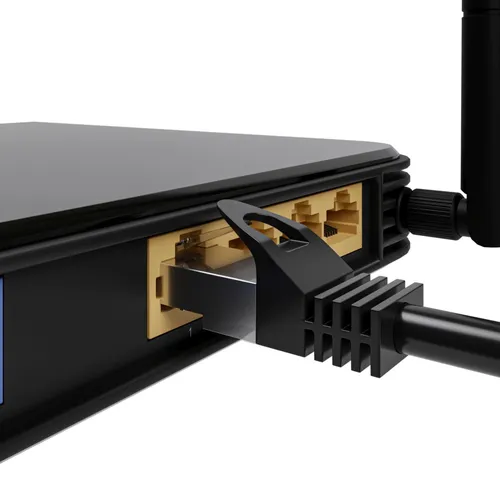 Extralink Kat.5e FTP 1m | LAN Patchcord | Cable de cobre de par trenzado Ilość na paczkę1