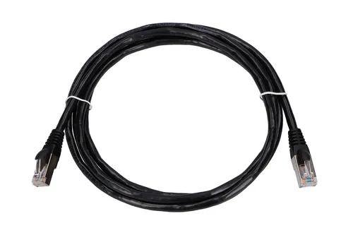 Extralink Kat.5e FTP 2m | Patchcord LAN | Měděný síťový kabel s krouceným párem Kabel do montażuWewnątrz budynków