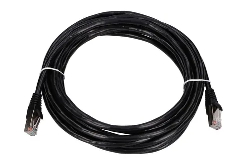 Extralink Kat.5e FTP 5m | LAN Patchcord | Cable de cobre de par trenzado Kabel do montażuWewnątrz budynków