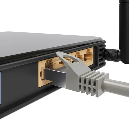 Extralink Kat.5e UTP 0.5m | LAN Patchcord | Cable de cobre de par trenzado Izolacja kablaU/UTP (UTP)
