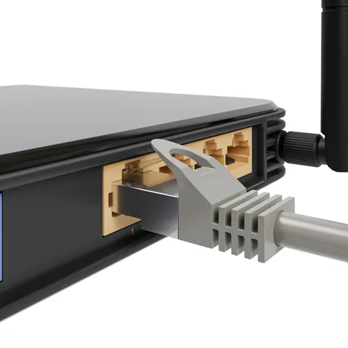 Extralink Kat.5e UTP 1m | LAN Patchcord | Cabo  de cobre de par trenzado Długość kabla1