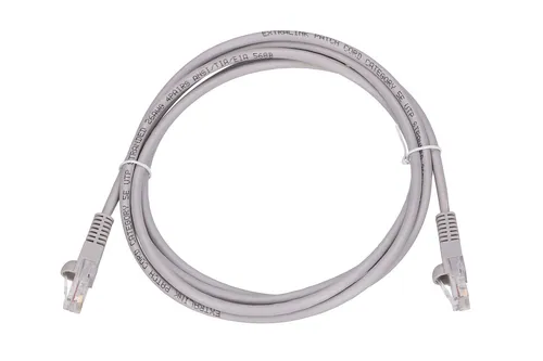 Extralink Kat.5e UTP 2m | LAN Patchcord | Cable de cobre de par trenzado Kabel do montażuWewnątrz budynków