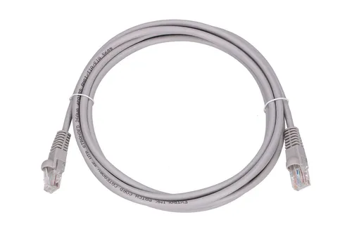 Extralink Kat.5e UTP 3m | LAN Patchcord | Cable de cobre de par trenzado Kabel do montażuWewnątrz budynków