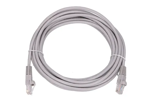 Extralink Kat.5e UTP 5m | LAN Patchcord | Cable de cobre de par trenzado Kabel do montażuWewnątrz budynków