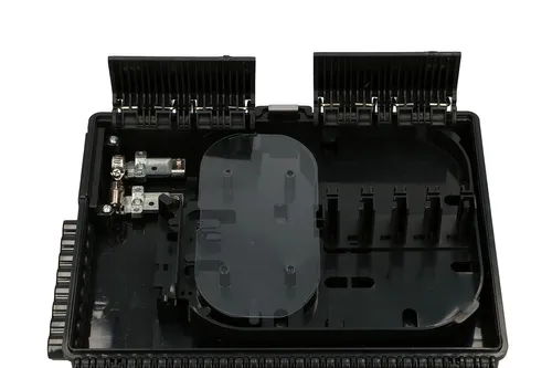 Extralink Eva | Scatola di distribuzione in fibra ottica | 16 core, nero Montaż naścienny / rzutowanie na sufitTak