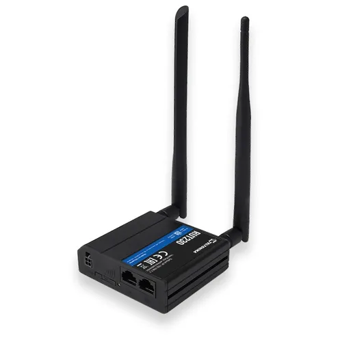 Teltonika RUT230 | Industrial 3G Router | 2x LAN 100Mb/s, WiFi 150Mb/s, 2,4GHz, RUT230 01E000 Częstotliwość pracy2.4 GHz