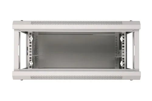Extralink 4U 600x450 Šedá | Racková skříň | montovaná na zdi Konstrukcja drzwi tylnychSteel/Perforated