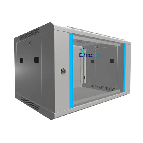 Extralink 6U 600x450 Cinza | Armário de rack | montado na parede Wysokość szafy6U