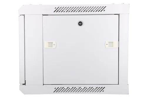 Extralink 6U 600x450 Gray | Rackmount cabinet | wall mounted Konstrukcja drzwi przednichSzkło/stal