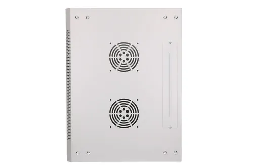 Extralink 6U 600x450 Gray | Rackmount cabinet | wall mounted Konstrukcja panelu bocznegoMetal