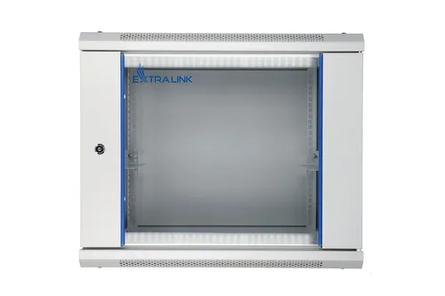Extralink 9U 600x450 Gray | Rackmount cabinet | wall mounted Głębokość450mm