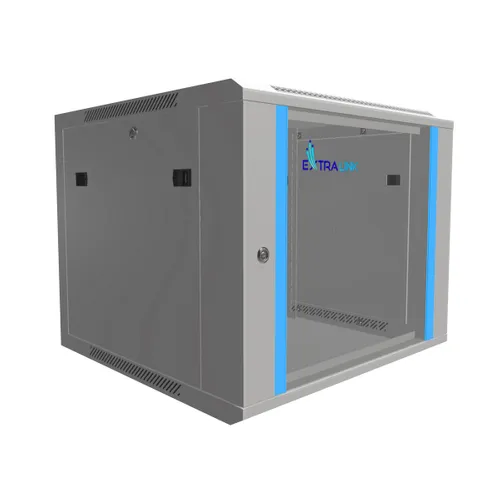 Extralink 9U 600x600 Cinza | Armário de rack | montado na parede Wysokość szafy9U