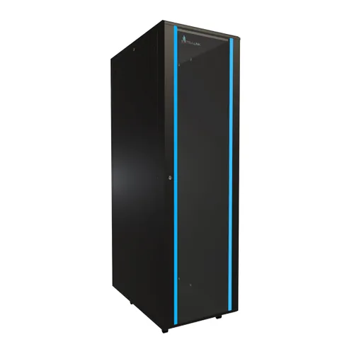 Extralink 42U 600x1000 Schwarz | Rackmount-Schrank | stehend Wysokość szafy42U