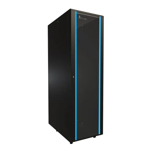 Extralink 42U 600x1000 Black | Rackmount cabinet | standing Wysokość szafy42U