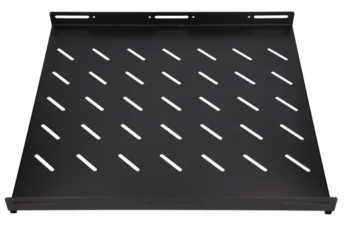 Extralink 1HE 500 mm schwarz | Fester Fachboden | 19", für Schränke mit 800 mm Tiefe Długość przekątnej ekranu48,3
