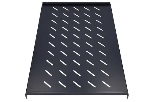 Extralink 1U 750mm Czarna | Półka | 19", 752 x 472mm, mocowana punktowo, do szaf o głębokości 1000mm Ilość na paczkę1