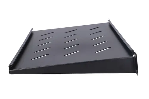 Extralink 1U 250mm Black | Shelf | 19", for wall cabinets Rozmiar48,3