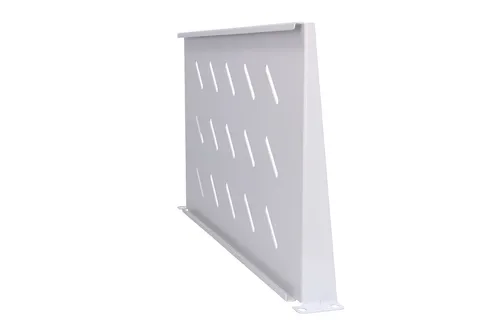 Extralink 1U 250mm Gray | Shelf | 19", for wall cabinets Kolor produktuSzary