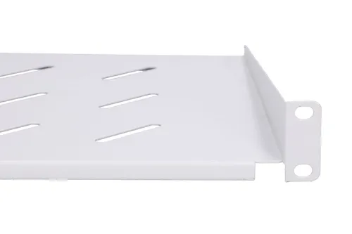 Extralink 1U 250mm grey | Shelf | 19", duvar dolaplari için ModelPółka do stojaka