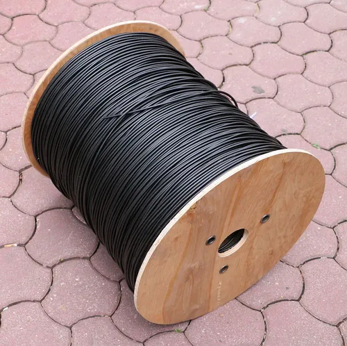 8F cabo aéreo de fibra óptica | modo único G652D, 0,5k, 5,2 mm | Extralink Liczba włókien kabla światłowodowego8F
