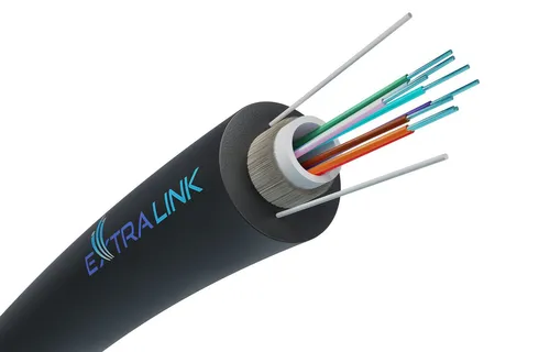 Optický kabel nadzemní  8F | Jednomodový G652D, 1kN, 6.3mm | Extralink Kabel do montażuNapowietrznego