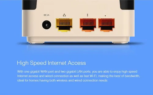 Totolink T10 | WiFi-Router | AC1200, Dual Band, MU-MIMO, 3x RJ45 1000Mb/s, 1x USB Ilość portów Ethernet LAN (RJ-45)2