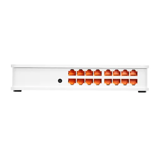 Totolink SW16D | Switch | 16x RJ45 100Mb/s, Kryt Desktop, neřízený Diody LEDDziałanie, Link, Zasilanie