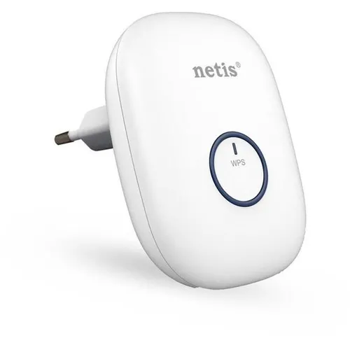 Netis E1+ | WiFi Genişletici| 300Mb/s, 2,4GHz, 1x RJ45 100Mb/s, beyaz 0
