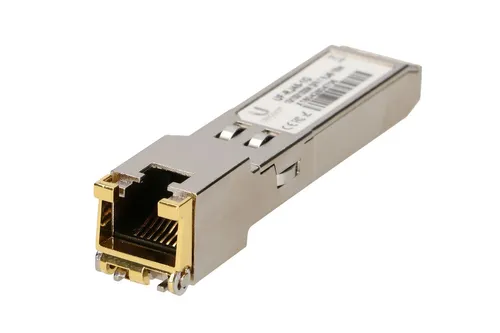 Ubiquiti UF-RJ45-1G | Modul SFP+ | UFiber, 1,25Gb/s, RJ45 Złącze wyjścioweRJ45