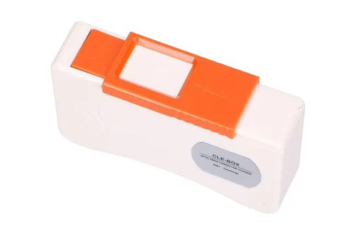 Extralink CLE-BOX | Kaseta do czyszczenia złącz światłowodowych | taśma z wysokiej jakości mikro-włókien Kolor produktuBiały