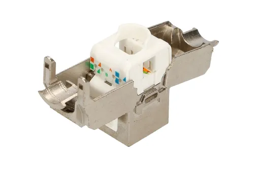 Extralink CAT6A STP | Keystone | RJ45 Izolacja kablaS/UTP (STP)